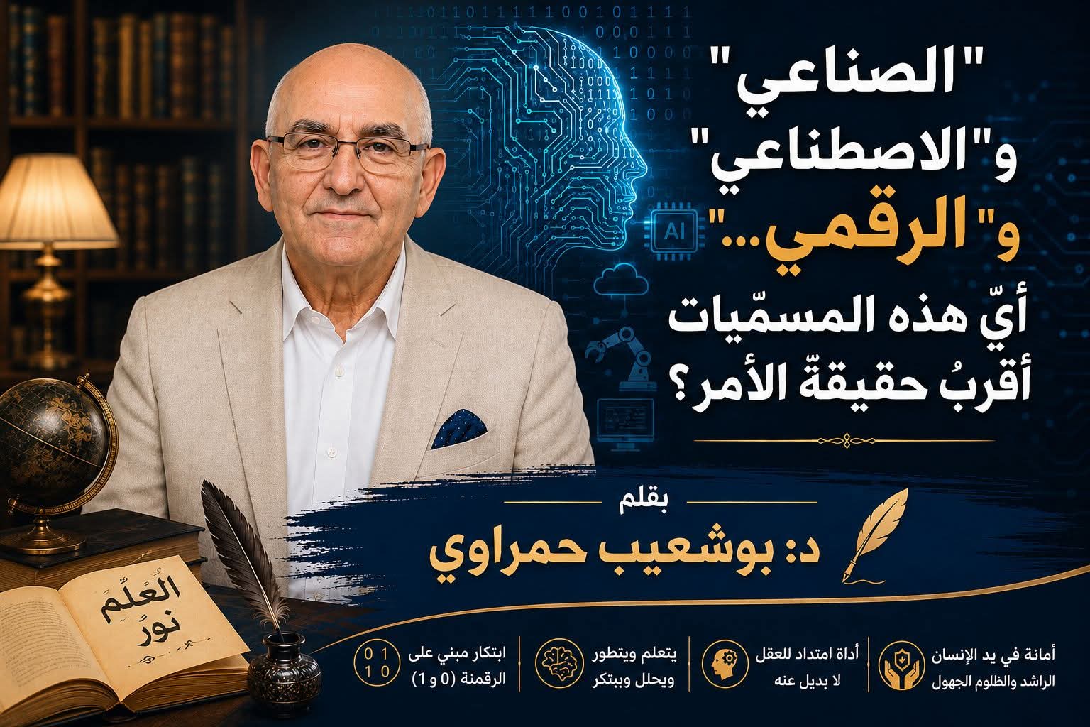 “الصناعي” و”الاصطناعي” و”الرقمي”… أيّ هذه المسمّيات أقرب لحقيقة الأمر؟