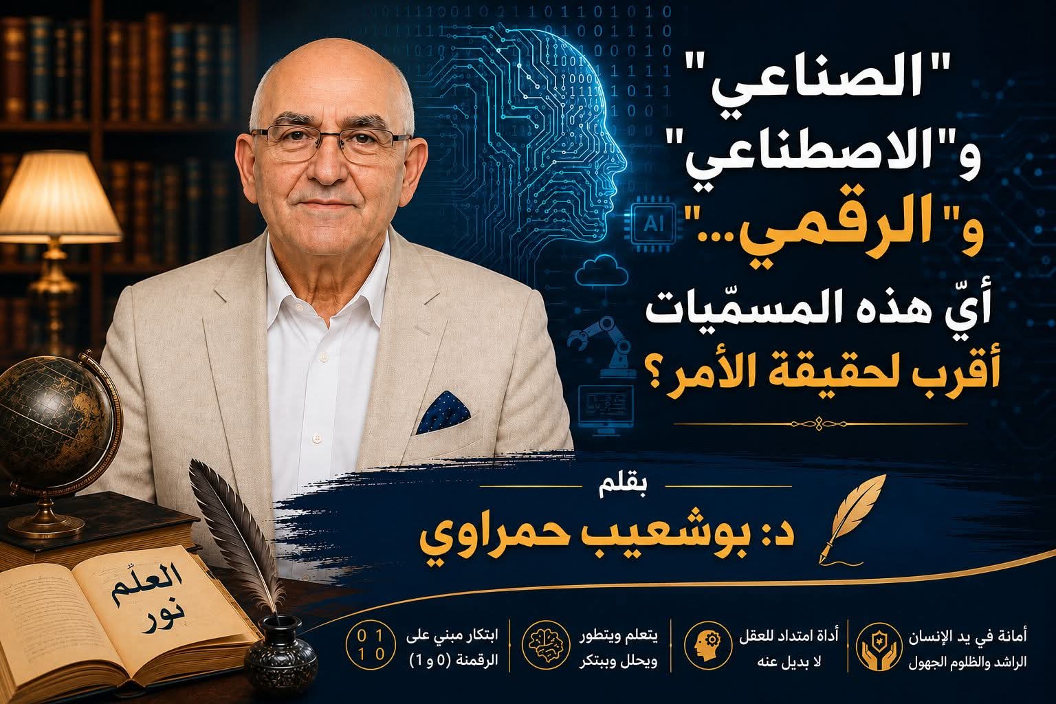 “الصناعي” و”الاصطناعي” و”الرقمي”… أيّ هذه المسمّيات أقرب لحقيقة الأمر؟