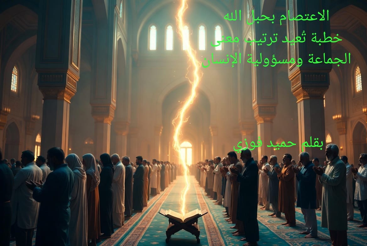الاعتصام بحبل الله  خطبة تُعيد ترتيب معنى الجماعة ومسؤولية الإنسان..