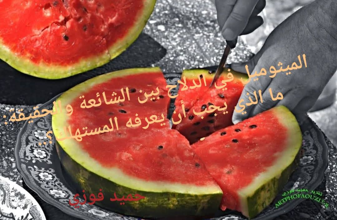 🚩🚨👈🏼🔎الميثوميل في الدلاح بين الشائعة والحقيقة: ما الذي يجب أن يعرفه المستهلك؟.
