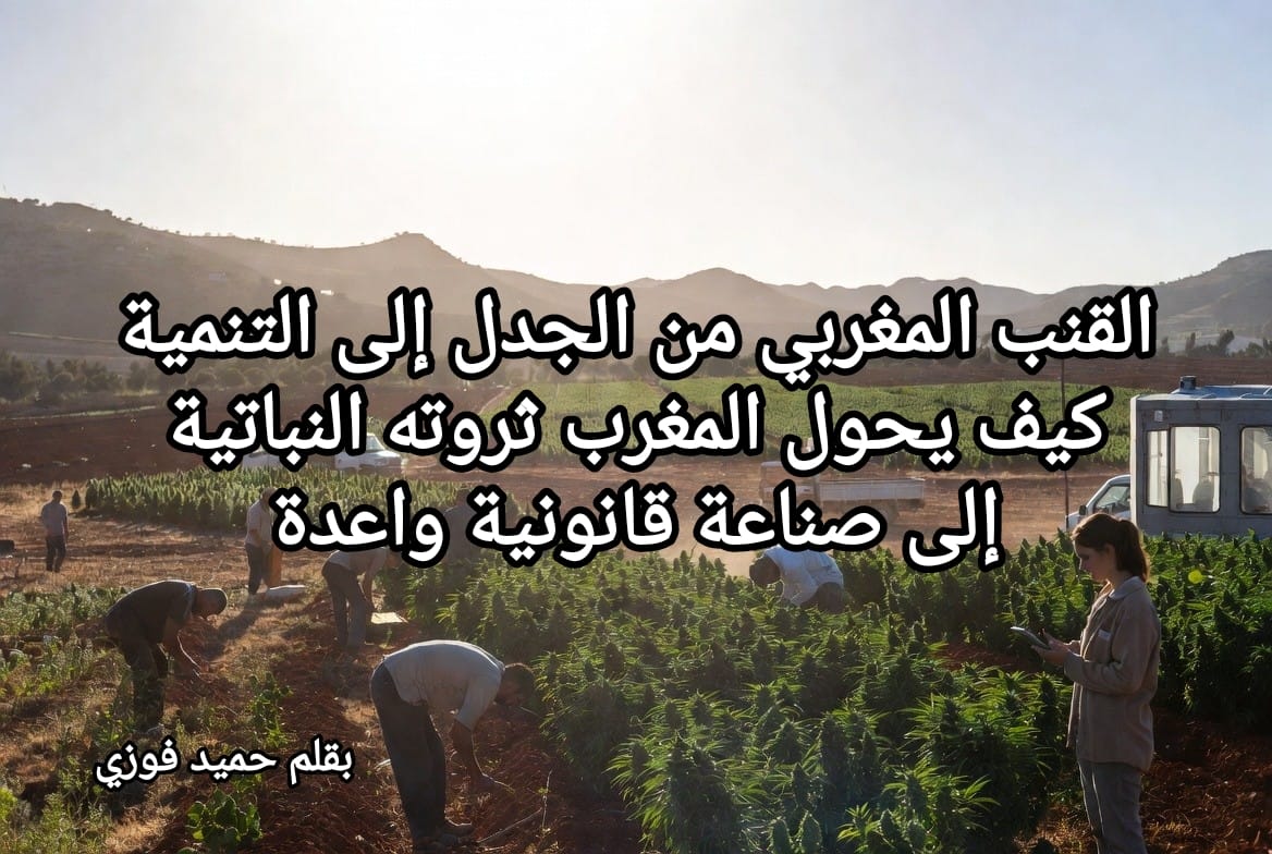 🚨🚩👈🏼القنب المغربي من الجدل إلى التنمية كيف يحول المغرب ثروته النباتية إلى صناعة قانونية واعدة