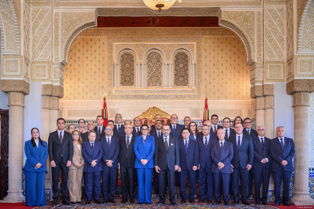 *جلالة الملك يترأس مراسيم تعيين أعضاء الحكومة الجديدة*